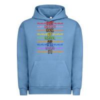 Pigment Pebble Blue one hundred days of school and still loving it! Urban Hoodie - Artiststas