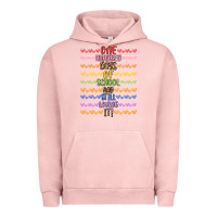 Pigment Salmon one hundred days of school and still loving it! Urban Hoodie - Artiststas