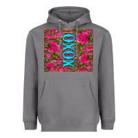Storm xoxo valentine's day pink roses and hearts Heavyweight Hoodie - Jasminsmagicworld
