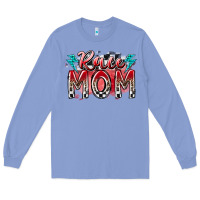 Colony Blue race mom Long Sleeve Tee - RacoonDesign