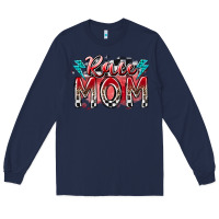 Navy race mom Long Sleeve Tee - RacoonDesign