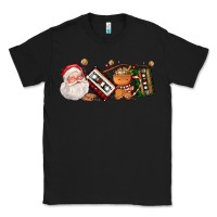 Black coffee cup santa cassette cookie Classic Tee - FaDigitalArtStudio