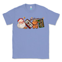 Colony Blue coffee cup santa cassette cookie Classic Tee - FaDigitalArtStudio