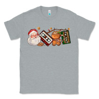 Heather Grey coffee cup santa cassette cookie Classic Tee - FaDigitalArtStudio