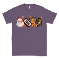 Lavender coffee cup santa cassette cookie Classic Tee - FaDigitalArtStudio
