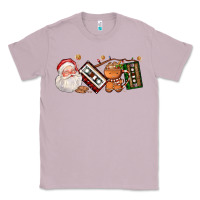 Lilac coffee cup santa cassette cookie Classic Tee - FaDigitalArtStudio