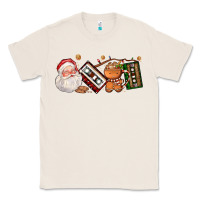 Natural coffee cup santa cassette cookie Classic Tee - FaDigitalArtStudio