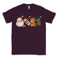 Plum coffee cup santa cassette cookie Classic Tee - FaDigitalArtStudio