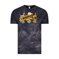 Cloud Black school bus driver Vintage Tee - texasbilliewilder