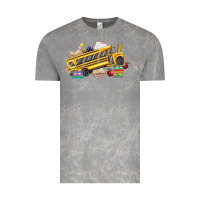 Cloud Rock school bus driver Vintage Tee - texasbilliewilder