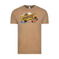Vintage Coffee school bus driver Vintage Tee - texasbilliewilder