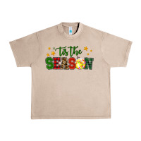 French Oak 'tis the season softball christmas Urban Heavy Tee - RanaPortraitStore