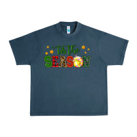 Midnight Navy 'tis the season softball christmas Urban Heavy Tee - RanaPortraitStore