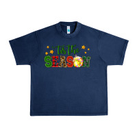 Navy 'tis the season softball christmas Urban Heavy Tee - RanaPortraitStore