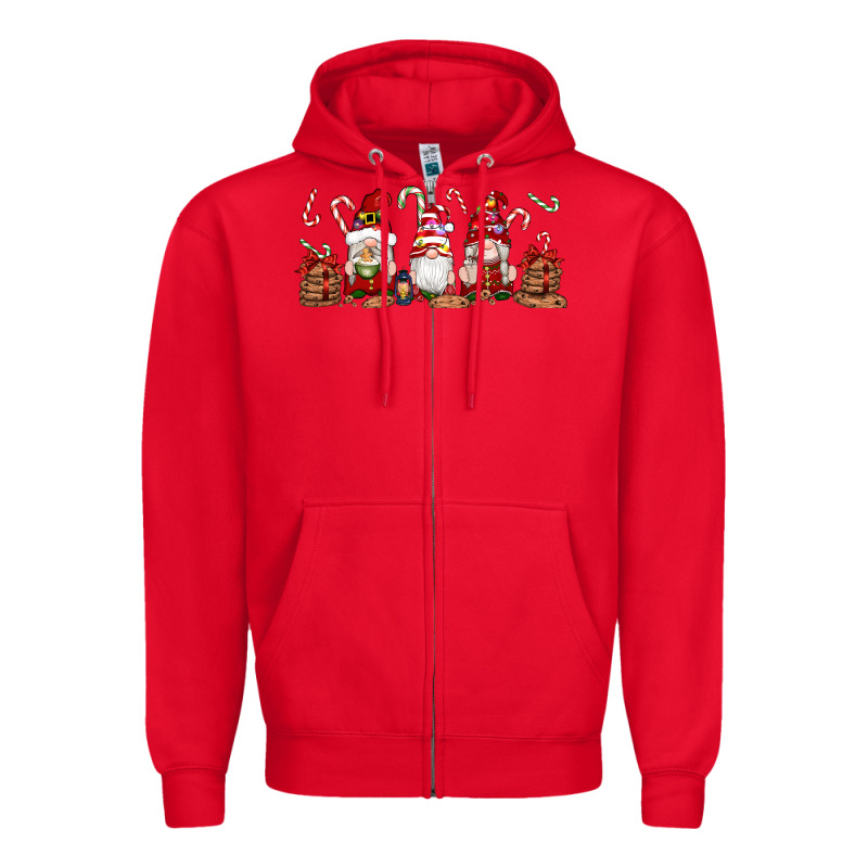 Christmas Gnomes Zipper Hoodie by Artiststas | Teevron