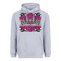 Heather Grey race mom Heavyweight Hoodie - BarkalooDesign