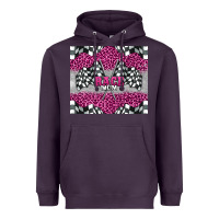 Plum race mom Heavyweight Hoodie - BarkalooDesign