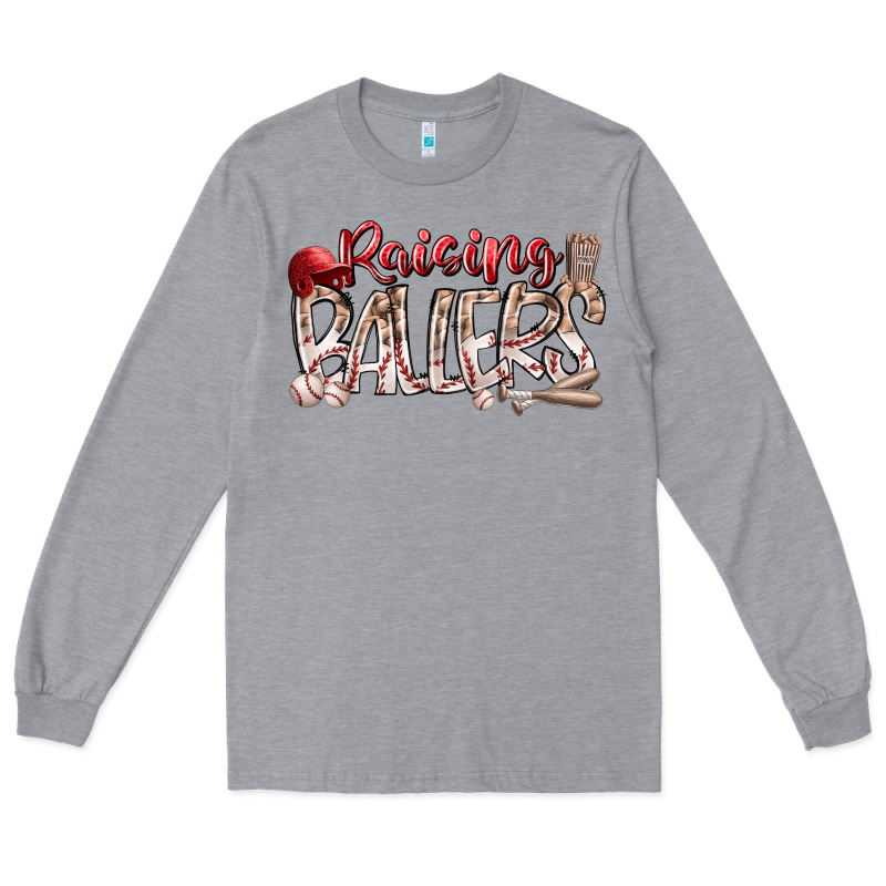 Raising Ballers Long Sleeve Tee by RacoonDesign | Teevron
