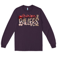 Plum Raising Ballers Long Sleeve Tee - RacoonDesign