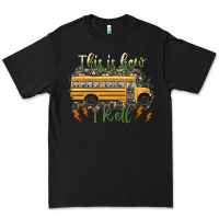 Black this is how i roll school bus camouflage Premium Tee - Artiststas