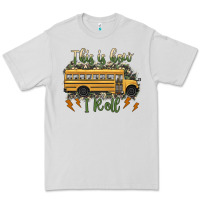 Dove Grey this is how i roll school bus camouflage Premium Tee - Artiststas