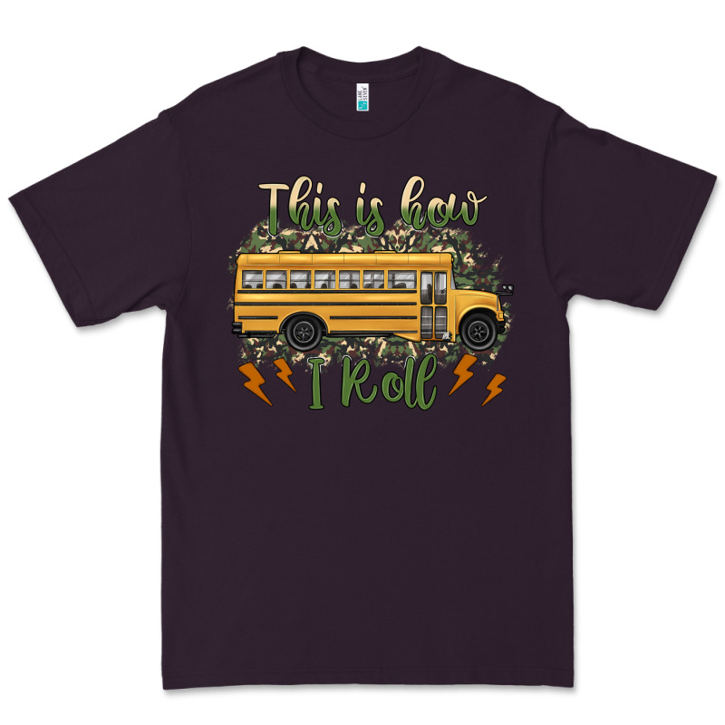 This Is How I Roll School Bus Camouflage Premium Tee by Artiststas | Teevron