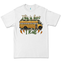 White this is how i roll school bus camouflage Premium Tee - Artiststas