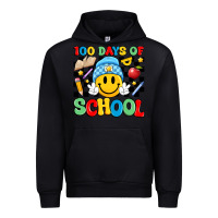 Black 100 days of school Urban Hoodie - Artiststas