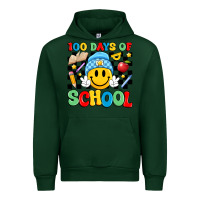 Forest Green 100 days of school Urban Hoodie - Artiststas