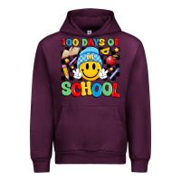 Mauve Wine 100 days of school Urban Hoodie - Artiststas