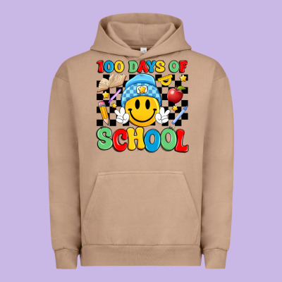 100 Days Of School Urban Hoodie Designed By Artiststas