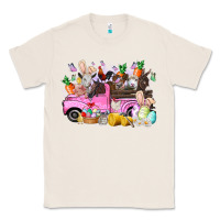 Natural easter day farm animals truck Classic Tee - RacoonDesign