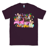 Plum easter day farm animals truck Classic Tee - RacoonDesign