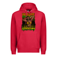 Cardinal black history afro woman Premium Hoodie - NancyCooperArtShop