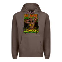 Coffee black history afro woman Premium Hoodie - NancyCooperArtShop