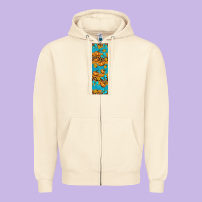 Autumn Zipper Hoodie Designed By Bundleandbundleshop