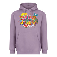 Lavender Life is better with my flip flops Heavyweight Hoodie - NancyCooperArtShop
