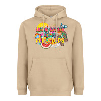 Mushroom Life is better with my flip flops Heavyweight Hoodie - NancyCooperArtShop