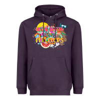 Plum Life is better with my flip flops Heavyweight Hoodie - NancyCooperArtShop