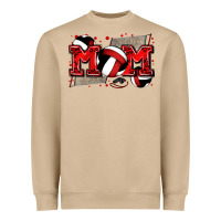 Mom Volleyball Heavyweight Sweatshirt | Teevron