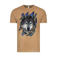 Vintage Camel wolf scratch mark Vintage Tee - RanaPortraitStore