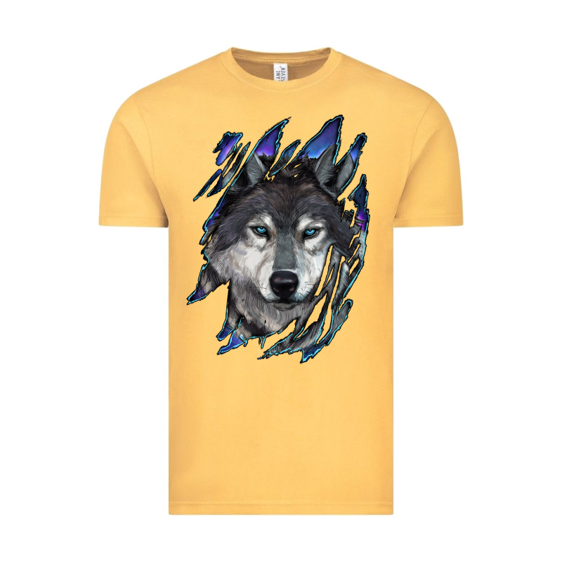 Wolf Scratch Mark Vintage Tee by RanaPortraitStore | Teevron