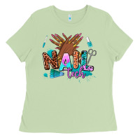 Matcha nail tech Ladies Tee - AdoDesignShop