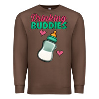 Chestnut Drinking Buddies Premium Sweatshirt - Jasminsmagicworld