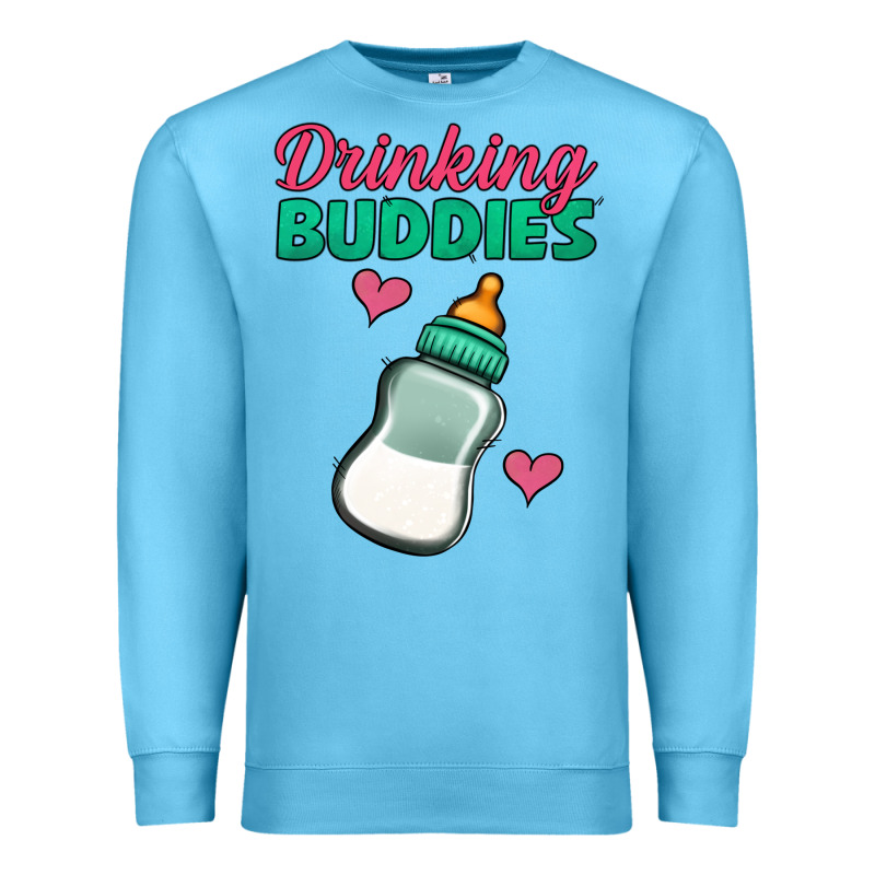 Drinking Buddies Premium Sweatshirt by Jasminsmagicworld | Teevron