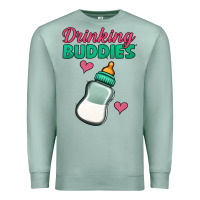 Seafoam Drinking Buddies Premium Sweatshirt - Jasminsmagicworld