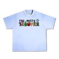 Grape Ice one merry teacher Urban Heavy Tee - RanaPortraitStore