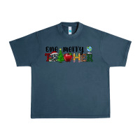 Midnight Navy one merry teacher Urban Heavy Tee - RanaPortraitStore