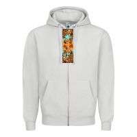 Dove Grey autumn squirrel Zipper Hoodie - BundleAndBundleShop