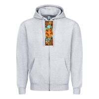 Heather Grey autumn squirrel Zipper Hoodie - BundleAndBundleShop